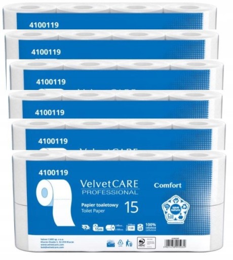 VELVET Professional toaletný papier 8 ks