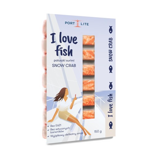Surimi tyčinky z kraba snežného 150 g Port Lite
