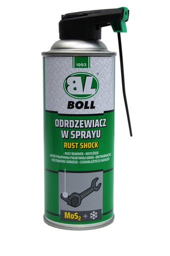 ODSTRAŇOVAČ HRDZY BOLL SHOCK PRENIKAJÚCI STUDENÝMI NÁRAZMI