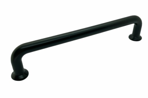 NÁBYTKOVÁ KĽÚČKA TUBO TRUBKA, MAT ČIERNA, ROZMER 128MM