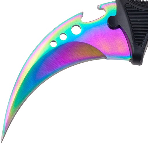 INDONESIA KARAMBIT Nôž RAINBOW CAW CSGO 19 cm