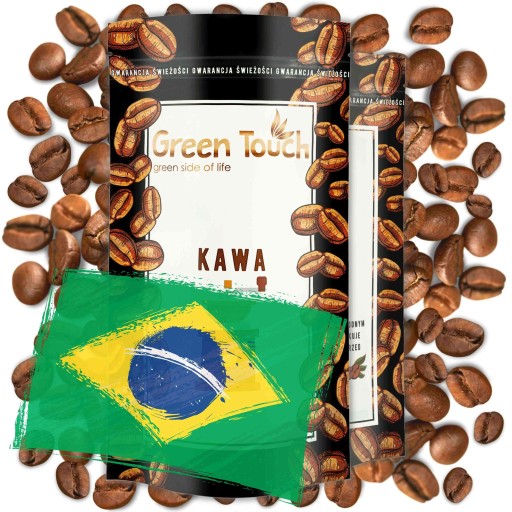 BRAZIL SANTOS zrnková káva 100% Arabica 100g