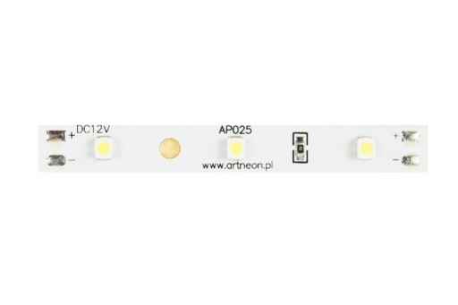 LED modul LED pásik GL-3 0,25W 12VDC 3 x 3528SMD studená biela sada. 4 ks.