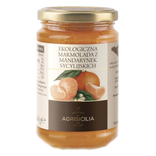 BIO sicílska marmeláda z mandarínok 360g