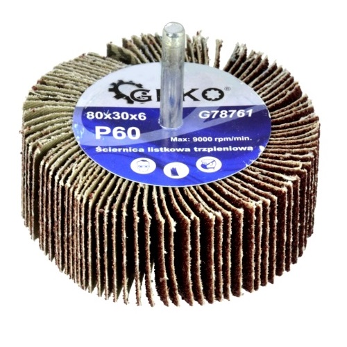 80mm lamelový kotúč na vŕtačku, brúsny kotúč, brúsny kotúč, brúsny papier 60