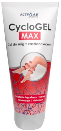 CYCLOGEL MAX gél na nohy pavúka ActivLab 200 ml