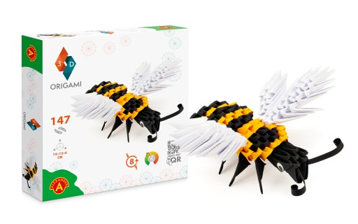 3D origami - včela ALEX
