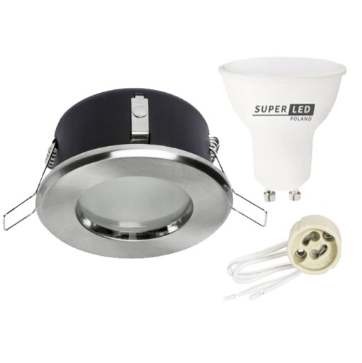 Hermetické svietidlo IP44 + LED podhľad GU10 5W
