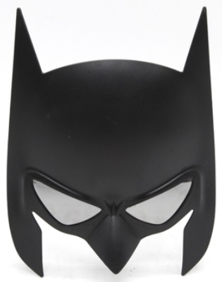MASKA NA TVÁR BATMAN HERO OKULIARE ČIERNA NA HALLOWEENSKÉ KARNEVALOVÉ NARODENINY