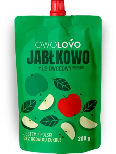 OWOLOVO APPLE MUSSE 200G