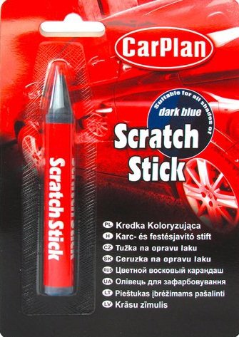 ceruzka na škrabance na poľský, tmavomodrý
