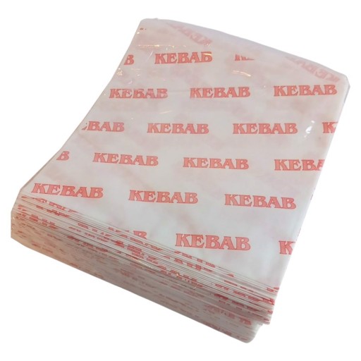 Papierový obal na kebab, 200 ks