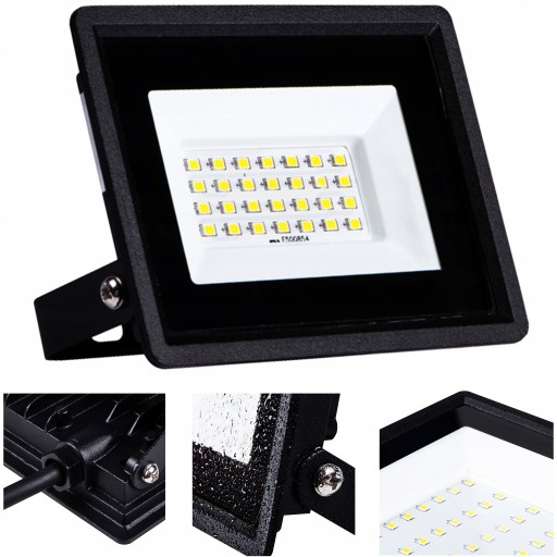 Halogen FLOODLIGHT Reflektor LED PROJEKTOR 20W 4000K 1700lm GRUN NV