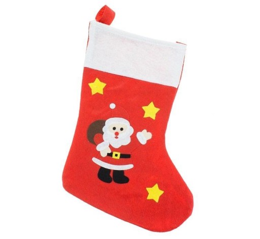 darčeková ponožka Santa Claus 47cm NW-SSZM