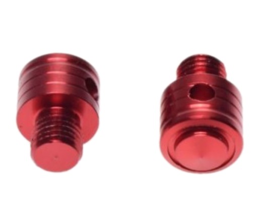 2x krytka otvoru pre zrkadlo M10 x 1,25 pravá + pravá