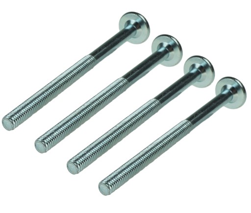 10x skrutka M6 x 130 mm s imbusovou hlavou, nábytková skrutka metrická skrutka