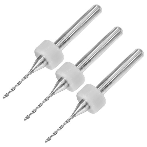 10ks MINI VŔTAČKY 0,9mm PRESNÉ CNC WIDI