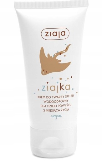 ZIAJKA Vodeodolný pleťový krém pre deti SPF30