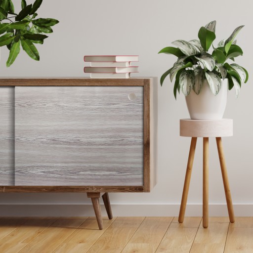 Nábytková dyha samolepiaca fólia na dosku dvierok stola DUB ŠEDÝ 45x50 DIY