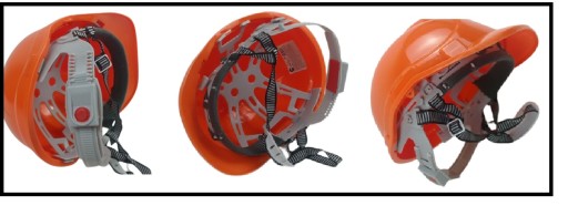 Ochranná prilba pri stavebných prácach Ochranná prilba oranžová