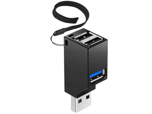 USB PORT ROZDELOVACÍ ADAPTÉR RÝCHLY HUB USB 3.0 1x USB 3.0 A 2x USB 2.0