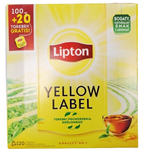 Lipton Yellow Label Express Tea x120