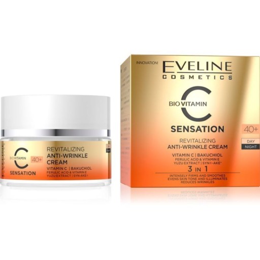 Eveline Krém Sensation Bio vitamín C 40+