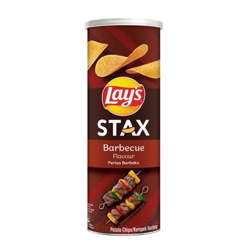 Zemiakové lupienky LAY'S Stax Barbecue s príchuťou 135g