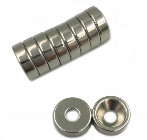 NEODYMOVÝ MAGNET NA SKRUTKU 8x6/3,5x3 mm