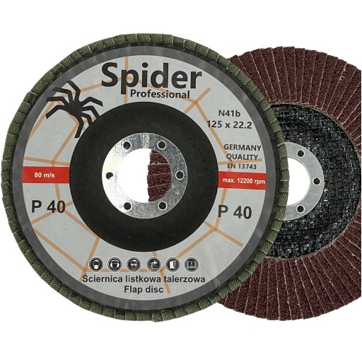 KOTOUČOVÁ KLAPKA BRÚSNE KLAPKA KLAPKA PIDER 125mm GR40 GERMA 1ks