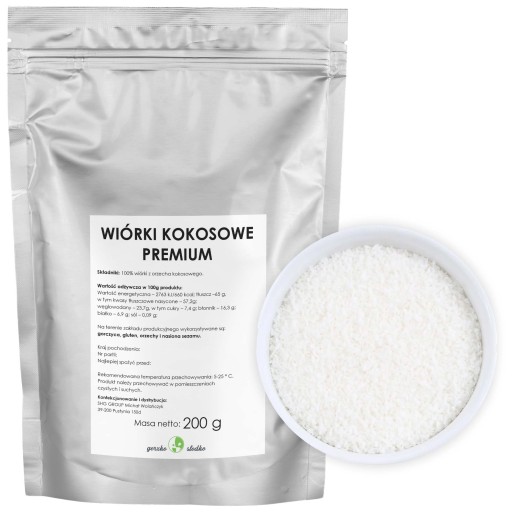 KOKOSOVÉ KRÁSLE, nesírené, kvalitné, 0,2 kg