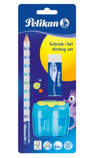 HERLITZ COMBINO súprava ceruzka + guma + strúhadlo