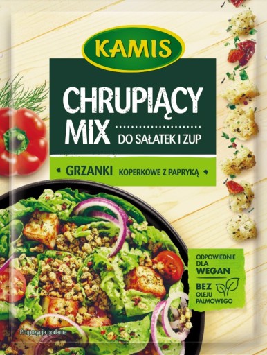 Krutóny s príchuťou Kamis Dill s korením 15 g