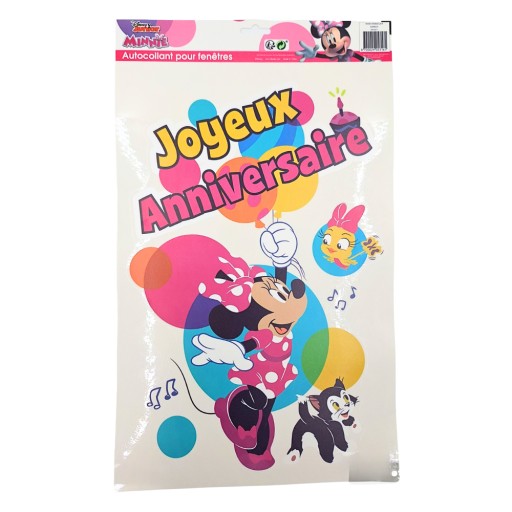 MINNIE MOUSE DEKORATÍVNA FÓLIA NA OKNO