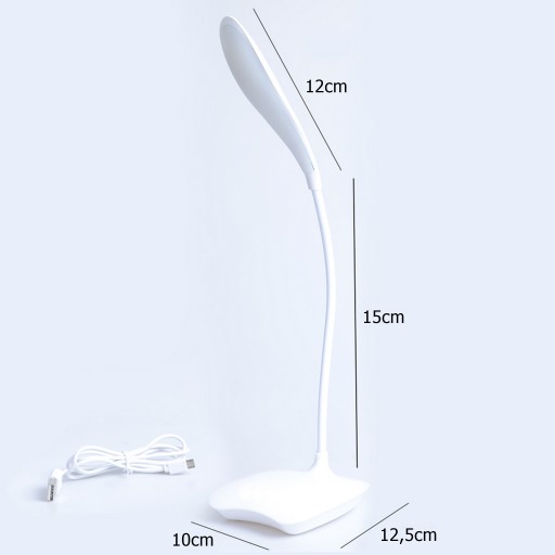 LED STOLNÁ LAMPA DO ŠKOLSKÉHO NOČNÉHO STOLKU TOUCH EDOWA NA VÁŠ STOL