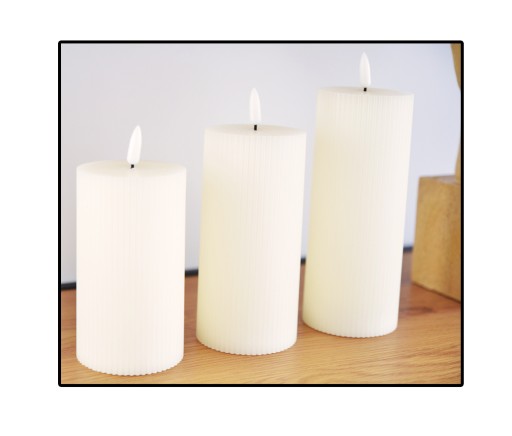 Led sviečka imitácia vosku 11cmx5cm