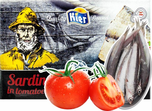 Sardinky v RAJKOVEJ OMÁČKE 120g ŠPANIEL