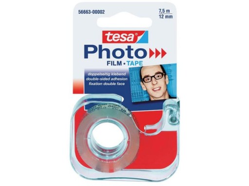 tesa obojstranná kancelárska páska 7,5mx12mm + dávkovač