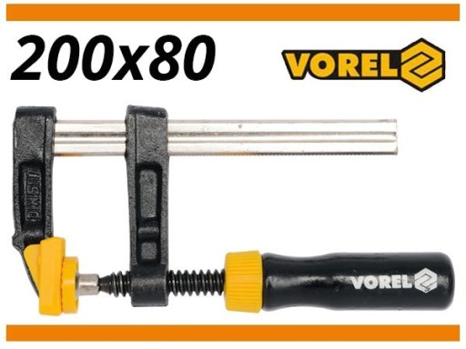 Stolárska svorka 80x200mm 37106 Vorel