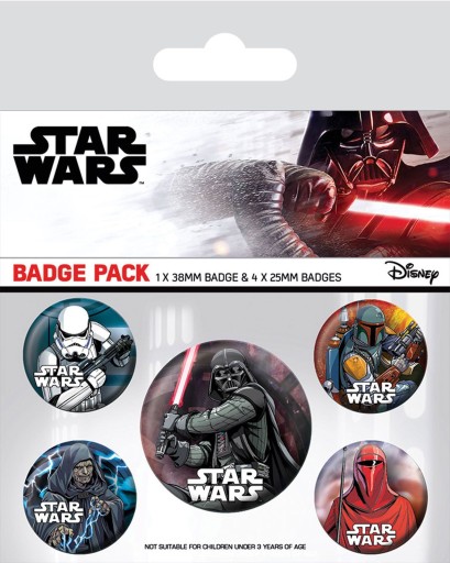 Špendlíky na oblečenie Star Wars