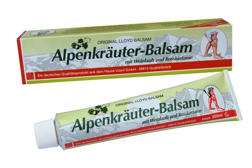 LLoyd Alpenkrauter masť uvoľňujúca telo nôh