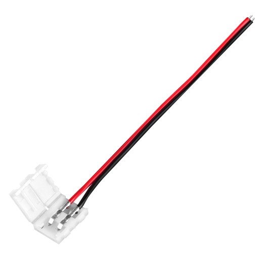 10mm zaklapávací konektor pre LED pásik s káblom