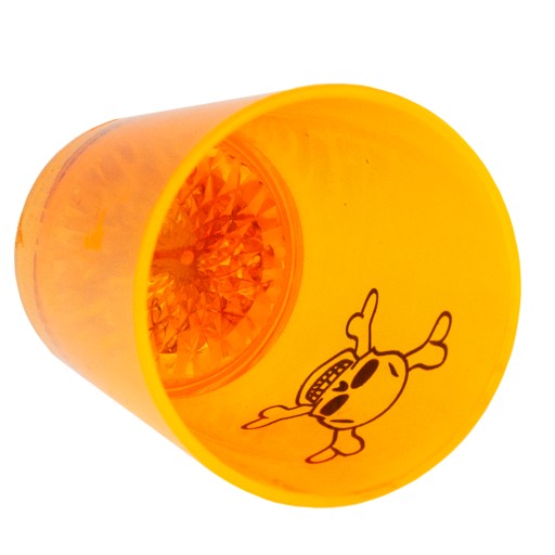 HALLOWEENSKÉ SKLENÉ LEBKA TEKVICA LED ŽIARENÁ