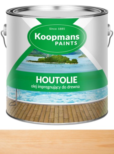Koopmans Houtolie Olej na drevo Vzorka 100ml Bezfarebný