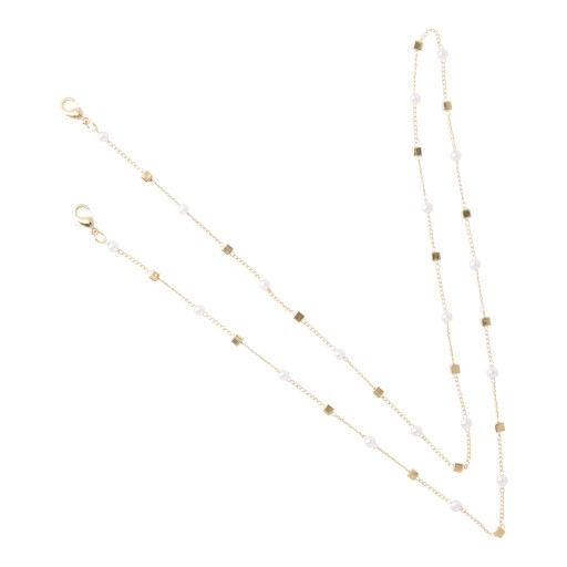 Retiazka na okuliare 70 cm, zlatý PENDANT M1W9