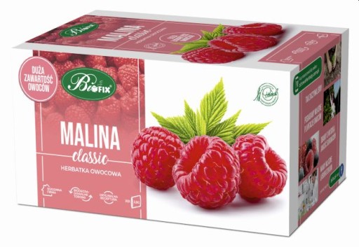 Expres ovocný čaj malina Bifix Biofix 50 g