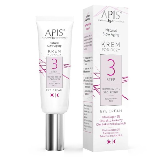 Natural Slow Aging očný krém krok 3 omladený