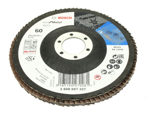 BOSCH KOTOUČ KLAPKA 125mm GR.60 NA KOV
