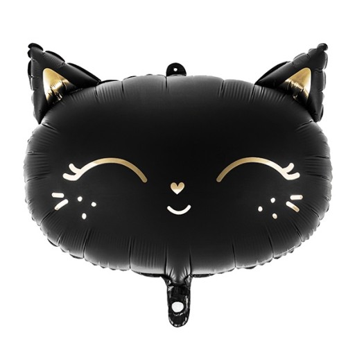 HALLOWEENSKÉ BALÓNY BLACK CAT 48x36cm fólia