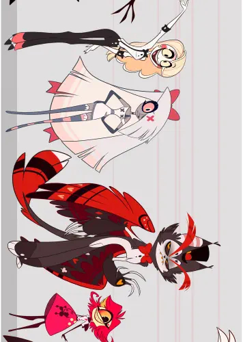 Anime Manga Plagát Hazbin Hotel HZH_055 A3